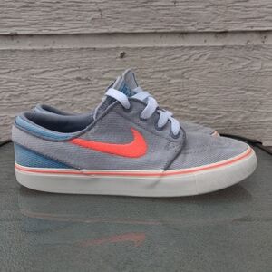Nike Stefan Janoski Wolf Grey Hot Lava Canvas 6548